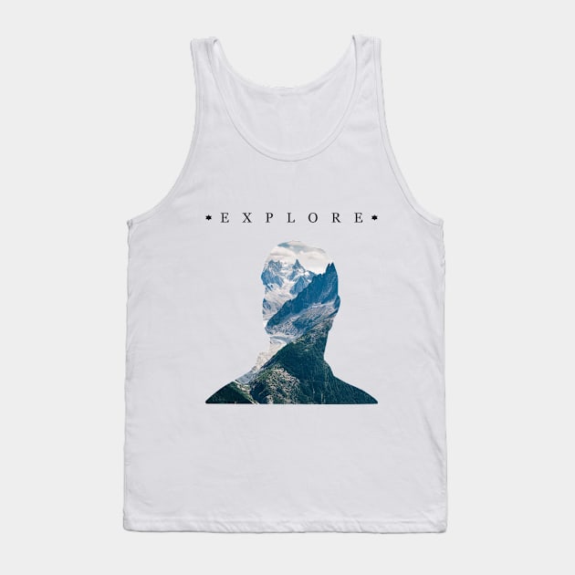 Explore the world Tank Top by Nikheel